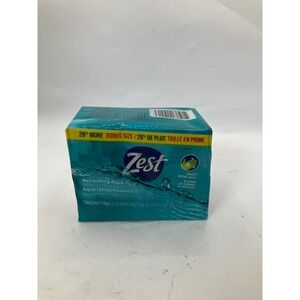 Zest Refreshing Aqua Deodorant Bar Soap with Vitamin E Bonus Size 2‎ Bars
